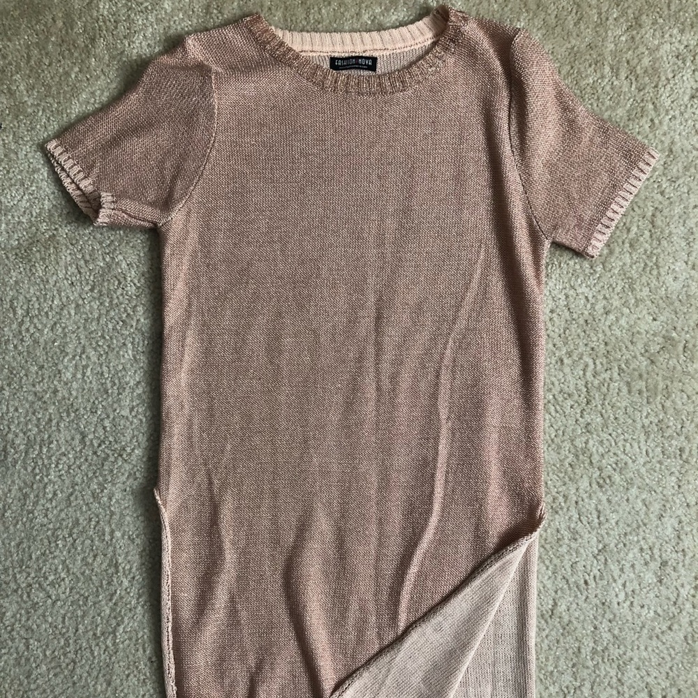 Fashion Nova Sparkly Tunic top
